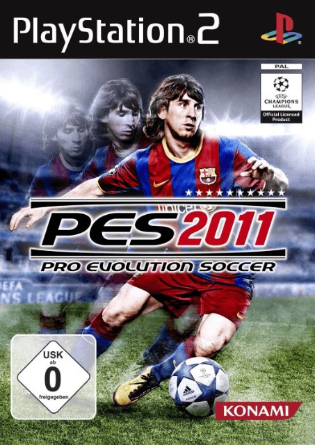 Pro Evolution Soccer 2011 box art for Playstation 2